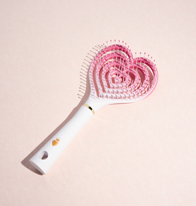 Hollywood Heart Hairbrush