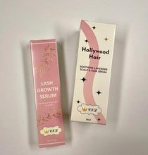 Load image into Gallery viewer, Hollywood Hair &amp; Lash Growth Serum Duo
