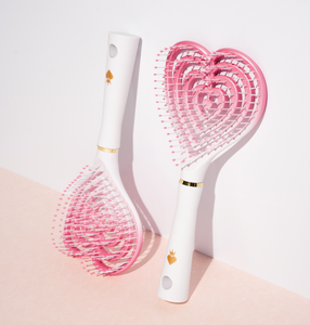 Hollywood Heart Hairbrush Duo