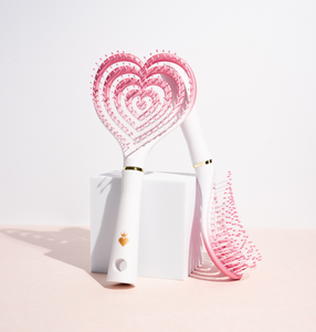 Hollywood Heart Hairbrush Duo