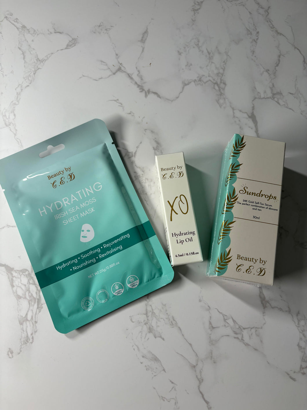 TikTok Glow Bundle XO Lip Oil - Limited Edition